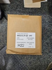 Perforated Continuous Paper - three part - 9 1/2" X 3 2/3" 8100 Count H22