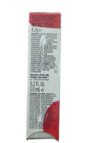 Revlon Sofia Carson Limited Edition Lip & Nail Kit The Sofia Reds(GS205) - Picture 4 of 4