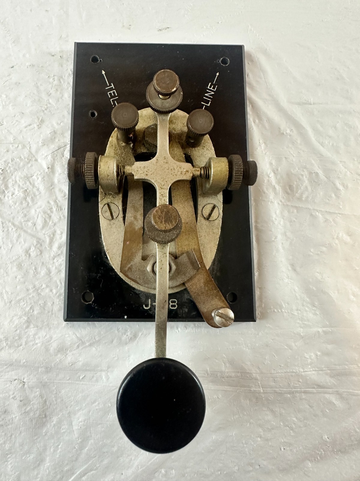 Vintage J-38 Telegraph Code Key U.S Military Communication Equipment