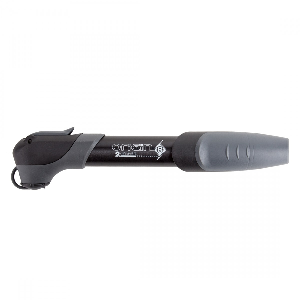Origin8 Air-Surge MTB 2-Stage Frame Pump with Oversized Alloy Barrel &