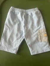 Vintage Classic Pooh Light Blue Baby Pants 3-6M Bear Pocket Winnie the Pooh