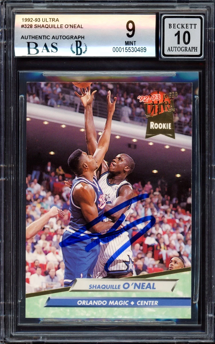 Shaquille O'Neal Basketball Autographed ungraded Sports Trading