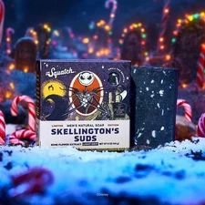 Dr Squatch - Soap 2 Pack ~ Oogie Boogie's Brew & Skellington's Suds Nightmare