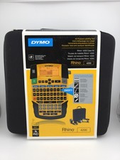 Dymo Rhino 4200 Case Kit All-purpose Labeling Tool Maker 19MM 3/4" Bundle NEW
