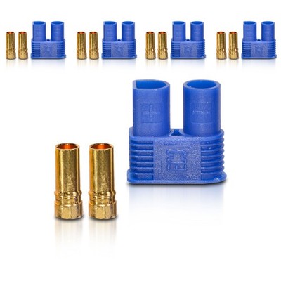 High current EC3 socket 3.5 mm gold contact plug 5 pieces partCore 100115