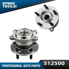 AWD Rear Wheel Bearings and Hubs Set for 2013 - 2019 Ford Escape Lincoln MKC