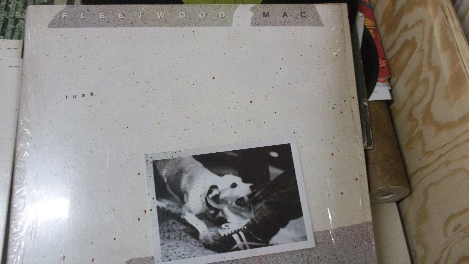 fleetwood mac 33 rpm record lp tusk/very good