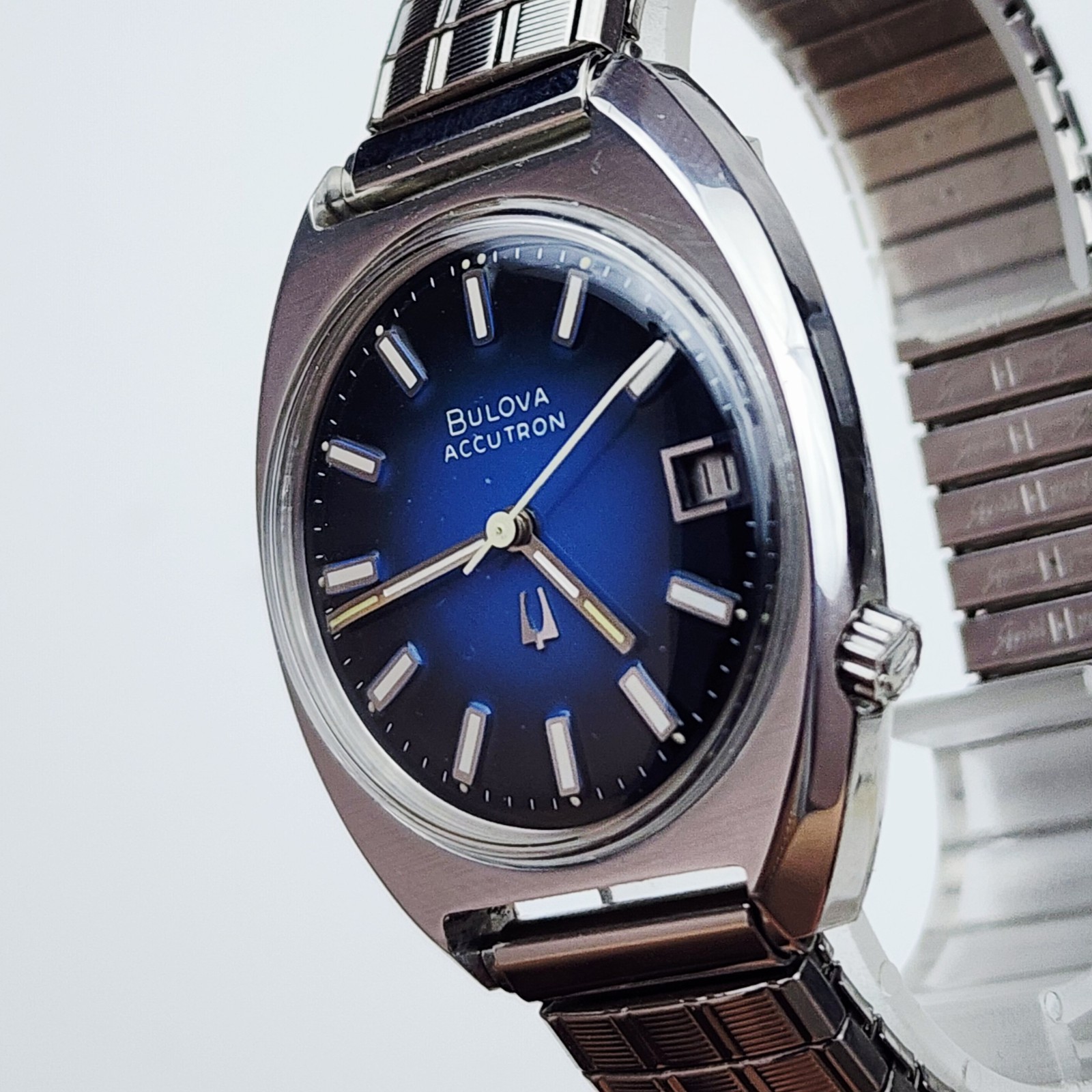 Men's Vintage 1974 TUNING FORK Watch BULOVA ACCUTRON Cal.2181