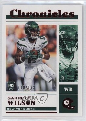 2022 Panini Chronicles Red 198/199 Garrett Wilson #43 Rookie RC 0fz3