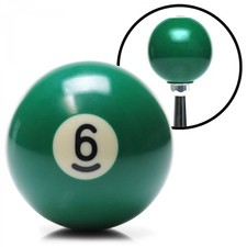 6 Ball Billiard Pool Custom Shift Knob