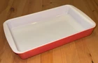 Vintage Pyrex Flamingo Pink 232 Rectangle Lasagna Casserole Baking Dish 2qt