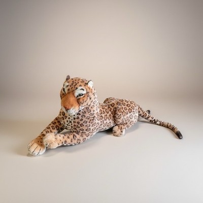 Realistic Leopard Cheetah Jaguar Jungle Big Plush Stuffed Animal Toy 42 