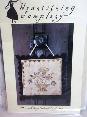 Heartstring Samplery SIMPLE BOUNTY CUPBOARD SAMPLER Ctd Cross Stitch Pattern