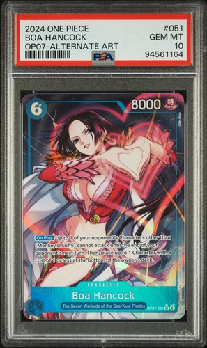 Boa Hancock (Parallel) graded PSA 10 for sale on eBay