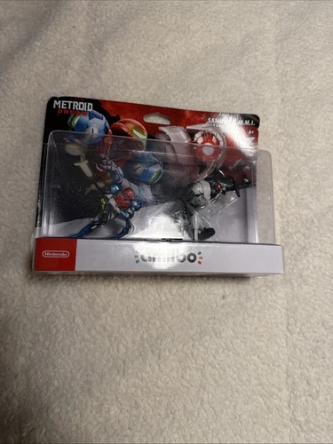 Nintendo amiibo Metroid Dread - Samus and E.M.M.I. Figures (2 Pack Set)