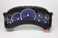 Us Speedo Blue Silveradosierra Gauge Face For Clusters 03-05 2500 Gas