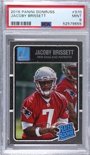 2016 Donruss Rated Rookies Jacoby Brissett #370 PSA 9 MINT 8d2