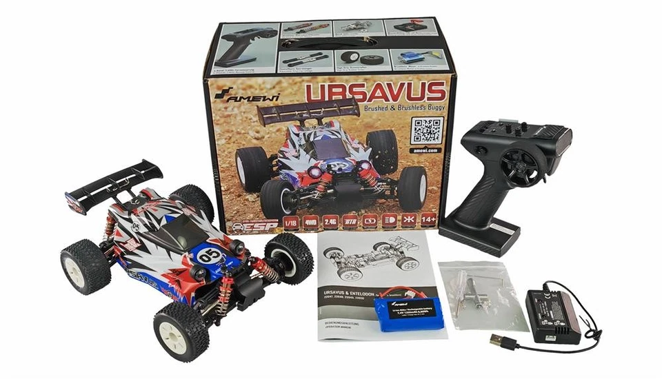 AMEWI / Ursavus Buggy Spazzolato 4WD 1:18 RTR / 22648 - Immagine 2 di 4