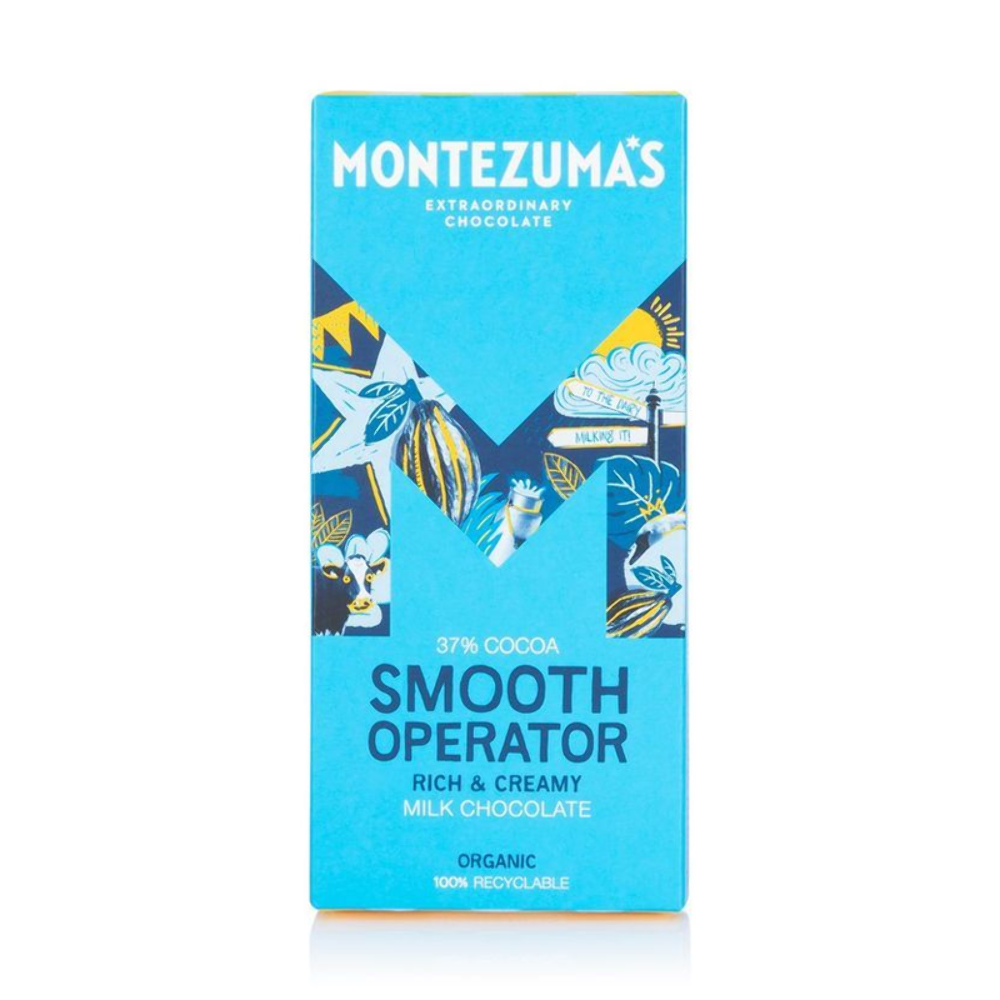 Montezuma Smooth Operator Milk Chocolate 37% 12x90g