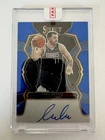 2022-23 Panini Select Luka Doncic Blue Prizm On Card Auto /49 Factory Sealed