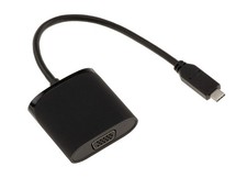 USB 3.1 Type C To VGA Converter - Supports 1080 At 60Hz