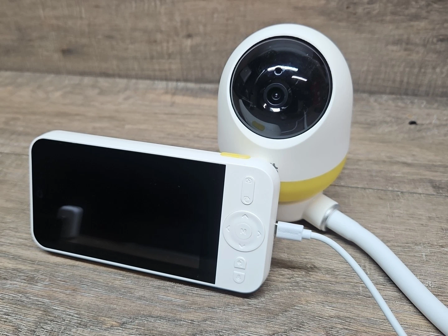 Ellie Pro Baby Monitor with Camera and Audio,5'' IPS 2K UHD Resolution,6000Mah B