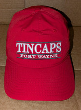 Fort Wayne TinCaps Red Adjustable Hat  The Game  MiLB Baseball Cap