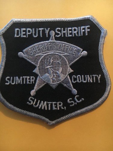 Sumter County South Carolina Sheriff Department subdued Patch