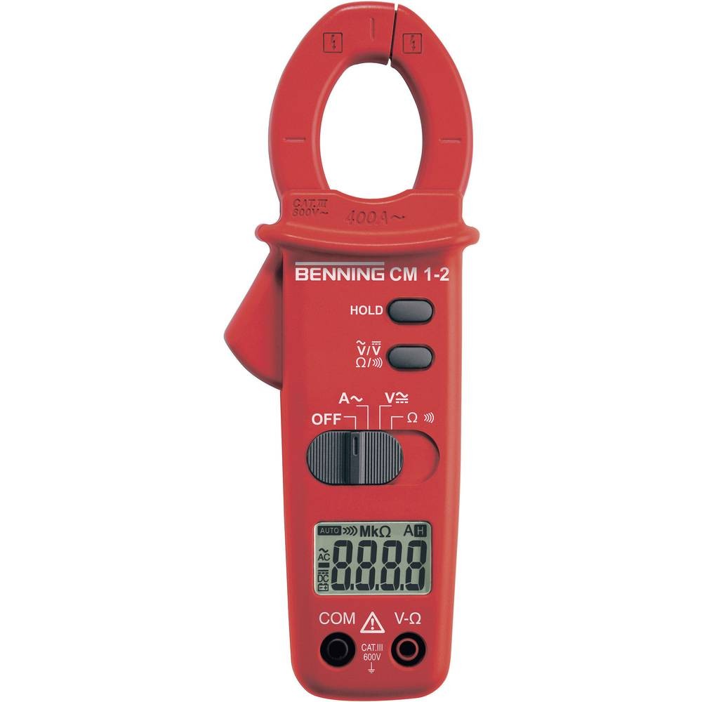 Benning CM 1-2 Pince multimètre numérique pour contrôle de tableau électrique