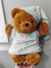 Vntg 1986 Heart To Heart 18" Teddy Bear WORKS The Bear With The Heart That Beats