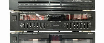 Technics SH-D5000 Stereo Graphic Equalizer 5Hz～100kHz 100V