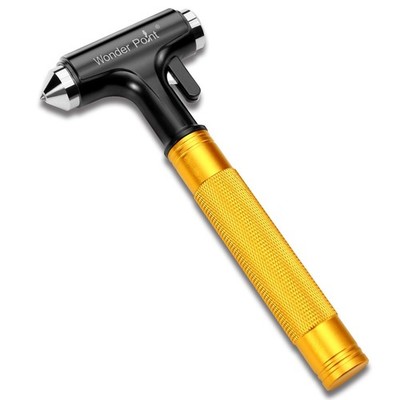 Premium Notfallhammer Auto, 2026 MultifunktionsGurtschneider Nothammer, Schne...