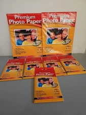 Premium Photo Paper High Optical Gloss 2-8x10 paks & 5- 4x6 paks