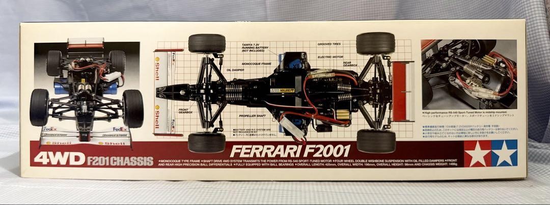 Tamiya Ferrari/Ferrari F2001 1/10 Scale 4Wd | eBay
