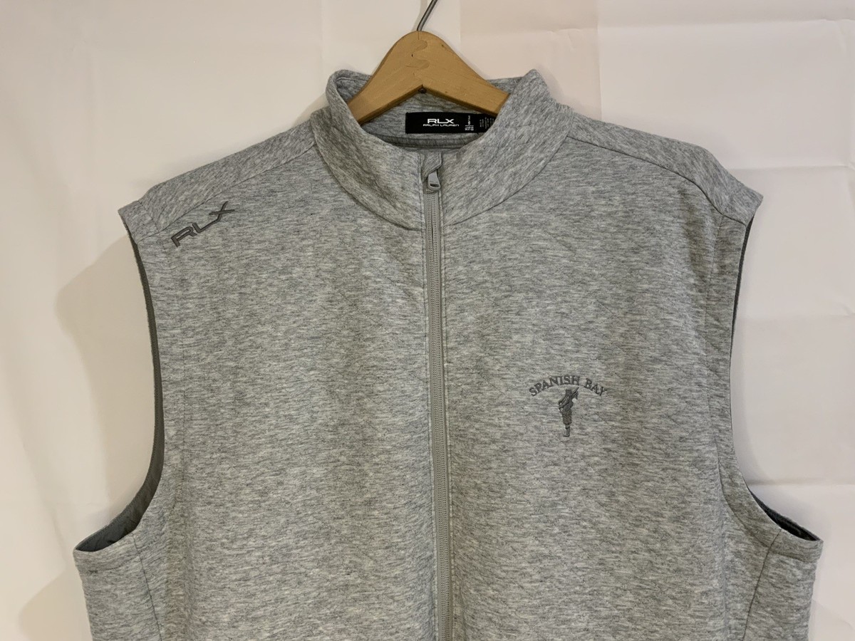 Ralph Lauren golf ベスト RLX RALPH LAUREN VEST FULL ZIP Spanish Bay Golf Course