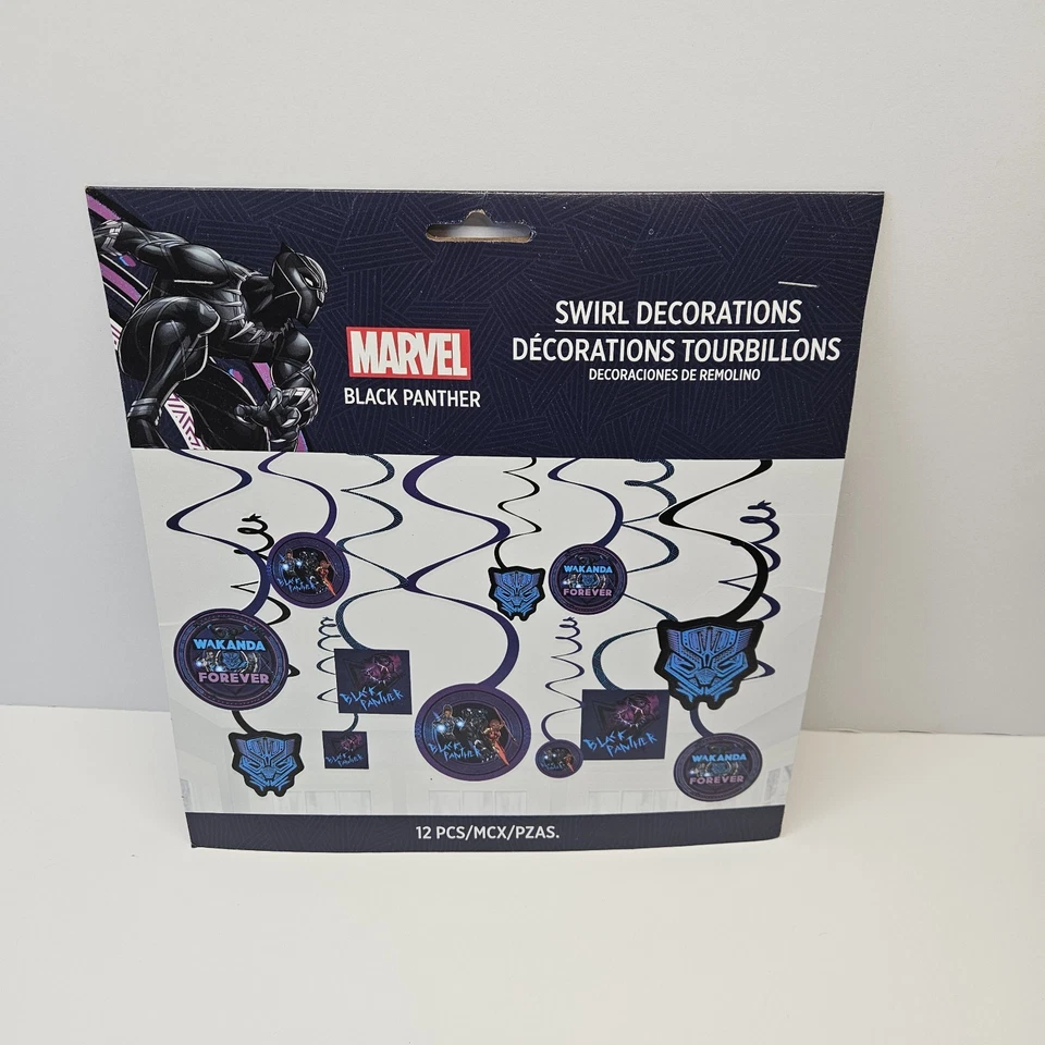 Lot of Black Panther Wakanda Birthday Party Supplies and Decorations - NEW - Image 3 of 4