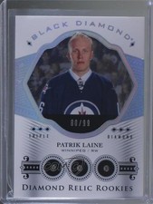2016-17 Upper Deck Black Diamond Relic Rookies Triple 80/99 Patrik Laine 0c3