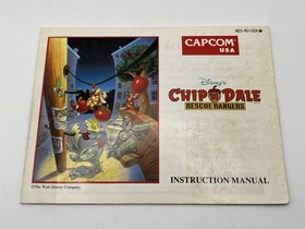 Disney's Chip 'N Dale: Rescue Rangers (Nintendo NES, 1990) CIB Complete - Tested