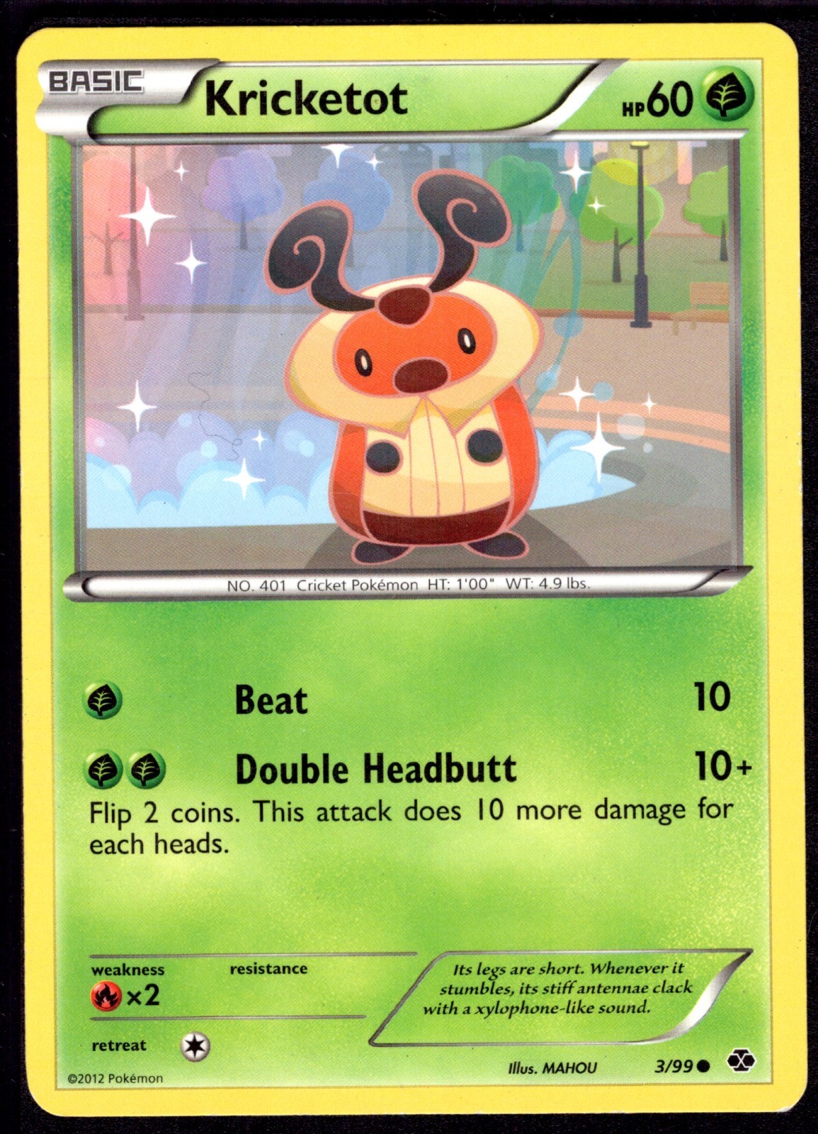 Kricketot 3/99 Next Destinies