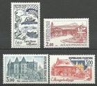 FRANCE - 1982T 2193 to 2196 TOURIST SERIES - NEW STAMPS ** MNH