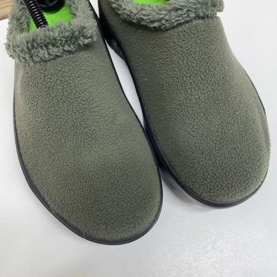 Oofos OOcoozie 10012024-9 Mens US 10 Mule Slippers Black‎ Suede Slip On Comfort Oofos OOcoozie 10012024-9 Mens US 10 Mule Slippers Black  main image 4