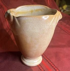 Vintage FRANKOMA Pottery DESERT GOLD SMALL RAMS HEAD VASE 38 ORIG Glaze