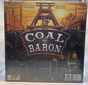 R&R Boardgame Coal Baron 2013 Sealed New In Box