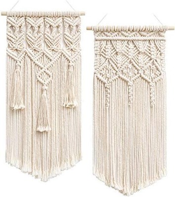 Mkouo Makramee Wandbehang Boho Chic Bohemian Home Geometrische Kunst Dekor