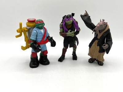 3 Figuren Teenage Mutant Ninja Turtles TMNT Playmates Toys 2014