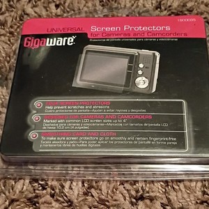 Gigaware Screen Protectors Anti-Scratch Universal Cameras Camcorders 1600035