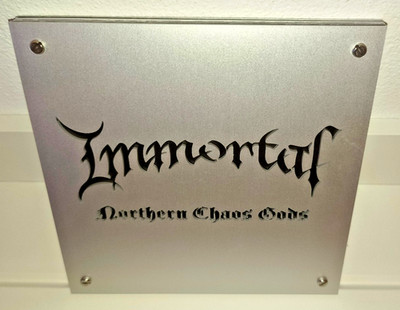 Immortal - northern chaos gods Mailorder Edition Metal box CD numbered NEW Black
