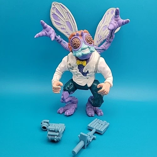 1989 Baxter Stockman TMNT Ninja Turtles Vintage Complete Figure