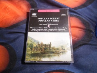 Popular poetry cassettes read by Anton Lesser Simon Russell Beale