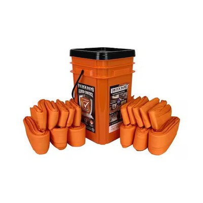 Quick Dam Wuggco Flood Barrier Kit, 4 Ft L, Orange